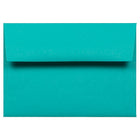 JAM Paper 4bar A1 Envelopes, 3.63 x 5 1/8, Brite Hue Sea Blue Recycled, 1000 Pack (15794B)-Sea blue