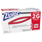 Ziploc Double Zipper Storage Bags, 13" x 15", 100 Pack-Each bag blocks out air and locks in freshness, which means less wasted food and money.