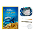 National Geographic Shark Tooth Dig Kit-3 Real Shark Tooth