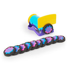 Kinetic Sand Slice N’ Surprise Set - 13.5 oz - Black, Pink and Blue Sand-3 colors of Kinetic Sand: This Kinetic Sand kit features 4.5oz each of black, pink, and blue kinetic sand! Fluff the sand and let it flow, then layer, carve and slice with the tools to reveal your unique designs!