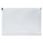 JAM Paper Enveloppes en plastique/poly à fermeture à glissière, 5 1/4 x 8 po, paq./12-Matériau : plastique