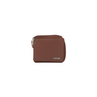 Champs Black Label Leather RFID Zip-Around Wallet, Tan-RFID blocking wallet in Gift box