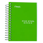 Five Star Notebook - 5-1/2" x 4-1/8" - Assorted - 400 Pages-200 individual sheets; 400 pages