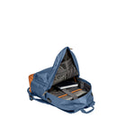 CHAMPS The Every Day Smart Waterproof Nylon Backpack with Charging Port - Navy-Padded 15.6" laptop and tablet sleeve with compression strap closure