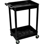 Luxor – Chariot à fret 2 tablettes, STC Series, noir-Noir