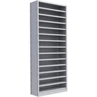 Metalware RK353 Boltless Shelving Unit, 15-Shelves, 36" x 18" x 88", Light Grey-Adjustable shelving system that provides high strength, yet economical storage capacity for your needs