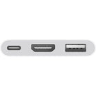 Apple USB-C Digital AV Multiport Adapter-Connect to an external display via HDMI