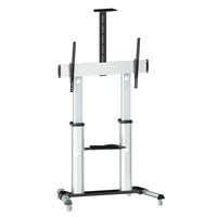 TygerClaw Mobile Large Display Stand, (LCD8409SL)-Extra Large Single Display Cart