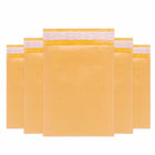 SUM Premium Kraft Bubble Cushioned Envelope Mailer - #4 - 9.5" W x 14.5 " L - 100 per Pack-Color: Kraft. Material: Paper. Individual mailer weight about 1 ounce