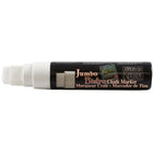 Marvy Uchida Jumbo-Point Liquid Chalk Markers - Erasable - Dustless - White - 2 Pack-These versatile chalk markers can be used on any non-porous surface such as: Whiteboards, Light boards, Chalkboards, Windows, Windshields, and more!