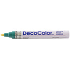 Marvy Uchida Broad-Point Opaque Paint Markers - Teal - 2 Pack-These versatile paint markers use water based acrylic ink that goes on smooth to brighten up any surface or project