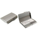 Elegance Curve Shape Business Card Holder Case-Material: Metal