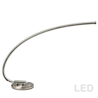 Dainolite 18W LED Table Lamp, Satin Chrome (322-LEDT-SC)-Table/Desk Lamp