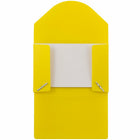 JAM Paper Plastic Business Card Case, Yellow, 100 Pack (291618971B)-Portfolio closure: Elastic