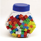 Koplow Games 16 Mm Foam Dice Tub Of 200 Assorted Colour Spot, Grades Pre-school - Kindergarten+-Age group and grade: Ages 3+ and grades preschool - kindergarten+
