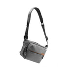 Peak Design Everyday Sling - 10 L - Black-Black, Weatherproof 100% recycled 600D nylon canvas shell