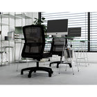 CB Office Vista Mesh Office Chair - Black-Seat (W x H): 20.08" x 20.87"