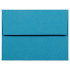 JAM Paper A2 Invitation Envelopes, 4.38 x 5.75, Brite Hue Blue Recycled, 250 Pack (WDBH600H)-Blue recycled envelope