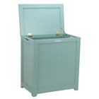 Oceanstar Storage Laundry Hamper, Turquoise (RH5513C)-Storage Hamper