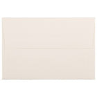 JAM Paper A8 Invitation Envelopes, 5.5 x 8.125 Strathmore Natural White Pinstripe, 100 Pack (191213g)-Natural white