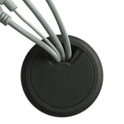 Cord Away 2-3/8" Wire Organizer Grommet - Black-Use for new installation or replacement