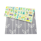 Baby Care Playmat, Sea Petals Grey, Small-The mat has been tested to European Toy Standards EN71.