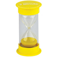 Teacher Created Resources 3 Minute Medium Sand Timer, 3 Pack (TCR20759)-Sand Timer