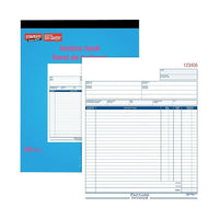 Staples Bilingual Invoice Book - Triplicates - Carbonless - Staple Bound - 8" x 10" - 50 Invoices-Formalizes requests for payment detailing price, taxes and conditions of payment