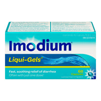 Imodium Liqui-Gels - 60 Pack-Fast, soothing relief of diarrhea symptoms