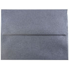 JAM Paper A2 Invitation Envelopes, 4.38 x 5.75, Stardream Metallic Anthracite Black, 250 Pack (GCST606H)-Anthracite stardream metallic envelope