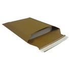 SPC Top Load Kraft Expandable Mailers - 28PT - 13" x 18" - 25 Pack-Self seal with tear strip