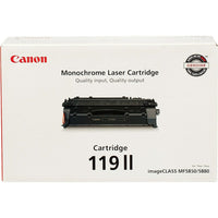 Canon 119 Black Toner Cartridge II (3480B001), High Yield-High-yield toner cartridge yields up to 6400 pages
