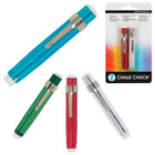 Merangue Aluminum Chalk Holder-Features heavy-duty aluminum case