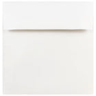 JAM Paper 8 x 8 Square Envelopes, White, 250 Pack (3992315H)-Regular white square envelope