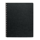Fellowes Expressions Linen Binding Oversized Covers 8-3/4" x 11-1/4" with rounded corners, Black, 200 pack-Premium, heavy gauge cover with linen-textured finish