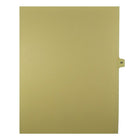 Mark Maker Legal Exhibit Index Tab Buff Single Tabs, 1/15th Cut, Letter Size, No Holes, Number 22, 25 Pack-Buff Single Tabs, 1/15th Cut