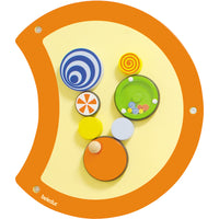 Beleduc Wall Toy Caterpillar "Pegtop"-Many game variations