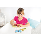 Beleduc Layer Puzzle "Butterfly"-Easy to grab wooden puzzle pieces