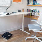 Humanscale Rocking Foot Machine - Black-Features rubber, non-skid grips to help users maintain the most comfortable position possible without having to make constant adjustments