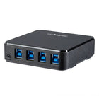 StarTech 4 x 4 USB 3.0 Peripheral Sharing Switch-Save costs by sharing four USB peripherals between four computers