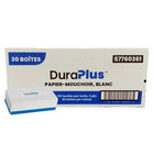 DuraPlus 2-Ply Facial Tissue - White - 100 Sheets - 30 Pack-Comes in a case of 30 packs with 100 sheets per pack