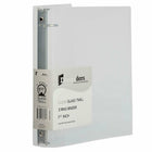 JAM Paper Plastic 3 Ring Binder, 1.5 Inch, Clear, 5 Pack (762T15clg)-Clear