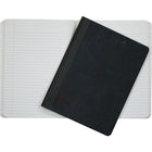 Hilroy Composition Book, 9-3/4" x 7-1/2", Black/White, 200 Pages-Wireless and preprinted schedule grid on inside front cover