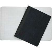 Hilroy Composition Book, 9-3/4" x 7-1/2", Black/White, 200 Pages-Wireless and preprinted schedule grid on inside front cover