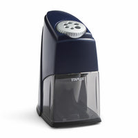 Staples Classmate Electric Pencil Sharpener-6-hole dial accommodates various pencil widths
