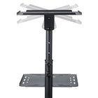 StarTech.com Mobile Projector and Laptop Stand - Portable Presentation Cart-Setup a presentation workstation with a projector and laptop to easily transport the trolley between classrooms, boardrooms/conference rooms, Arrange your projector and laptop/notebook computer on either shelf depending on your setup needs