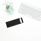 JAM Paper #10 Policy Business Envelopes - 4.125" x 9.5" - Black Linen - 50 Pack-Quantity: 50 Envelopes per Pack