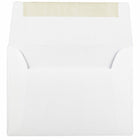 JAM Paper A7 Invitation Envelopes, 5.25 x 7.25 Strathmore Bright White Wove, 1000 Pack (STTW711B)-Size: A7 (5 1/4" x 7 1/4")