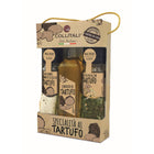 Collitali Italian Truffle Specialties Gift Pack-This truffles gift set includes Sicily rock salt with truffle, Extra virgin olive oil with truffle-infused, and Truffle mix for spaghetti.