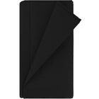 JAM Paper Paper Table Covers, Black Table Cloths, 5 Pack-Shape: rectangular